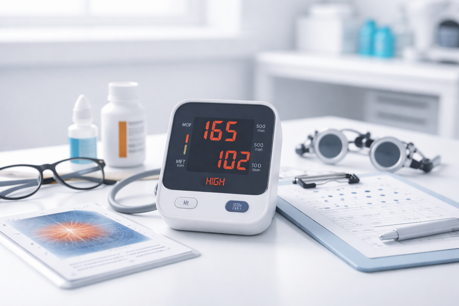high BP: The "Silent Killer"  of Your Vision